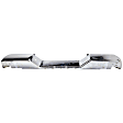 Step Bumper, Chrome Face Bar Only; With pad provision Without mounting bracket(s) CAPA Certified