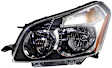 Driver Side Headlight, with Bulb, Halogen, Clear Lens, CAPA Certified