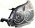 Driver Side Headlight, with Bulb, Halogen, Clear Lens, CAPA Certified