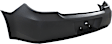 Rear Primed Bumper Cover, Coupe/Convertible