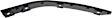 Rear, Passenger Side, Outer Bumper Bracket, Sedan