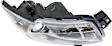 Passenger Side Headlight, without Bulb, Halogen, Clear Lens, Base Model, CAPA CERTIFIED