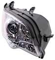 Passenger Side Headlight, with Bulb, Halogen, Clear Lens, CAPA Certified