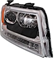 Passenger Side Halogen Headlight, Without bulb(s), OE Replacement