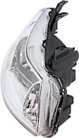 Passenger Side Headlight, without Bulb, Halogen, Clear Lens, CAPA Certified