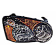 Passenger Side Halogen Headlight, With bulb(s), OE Replacement, CAPA Certified