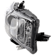 Passenger Side Headlight, without Bulb, Halogen, Clear Lens, Base Model, CAPA Certified