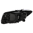 Passenger Side Headlight, without Bulb, Halogen, Clear Lens, Base Model, CAPA Certified