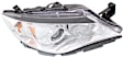 Passenger Side Headlight, with Bulb, Halogen, WRX Models, 4 Cyl., 2.5L Engine, CAPA Certified