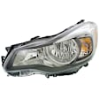 Driver Side Headlight, with Bulb, Halogen, Clear Lens, CAPA Certified