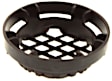 Front, Driver or Passenger Side Fog Light Cover, Textured Black