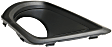 Front, Passenger Side Fog Light Trim, Textured Black