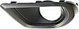 Front, Driver Side Fog Light Trim, Textured Black, 2.5L Engine