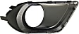 Front, Driver Side Fog Light Trim, Textured Black, 2.5L Engine