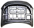 Hood, Steel, Primed, 4 Cyl., 2.5L Engine, CAPA CERTIFIED