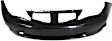 Sedan Front Primed Bumper Cover CAPA Certified