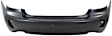 Rear Primed Bumper Cover, Sedan, CAPA CERTIFIED