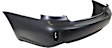 Rear Primed Bumper Cover, Sedan, CAPA CERTIFIED