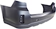 Rear Primed Bumper Cover CAPA Certified