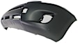 Front Primed Bumper Cover, Base Model, CAPA CERTIFIED