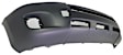 Front Primed Bumper Cover, Base Model, CAPA CERTIFIED