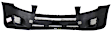 Front Primed Bumper Cover, Base Model, CAPA CERTIFIED