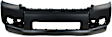 Front Primed Bumper Cover, Without Park Distance Control, Without Molding Holes, SR5 (For Models Without Trail Package), CAPA Certified