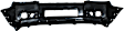 Front Primed Bumper Cover, Without Park Distance Control, Without Molding Holes, SR5 (For Models Without Trail Package), CAPA Certified