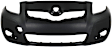 Front Primed Bumper Cover, Hatchback