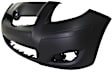 Front Primed Bumper Cover, Hatchback