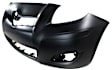 Front Primed Bumper Cover, Hatchback, CAPA CERTIFIED