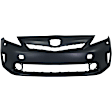 Front Primed Bumper Cover, Five Model, With LED Headlights, Without Pre-Collision System (Pcs), CAPA Certified