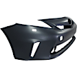 Front Primed Bumper Cover, Five Model, With LED Headlights, Without Pre-Collision System (Pcs), CAPA Certified
