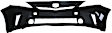 Front Primed Bumper Cover, Model With Halogen Headlights, Without Pre-Collision System (Pcs), CAPA Certified