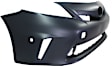 Front Primed Bumper Cover, Five Model, With LED Headlights, With Pre-Collision System (Pcs), CAPA Certified