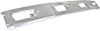 Front, Center Bumper, Chrome