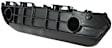 Front, Passenger Side Bumper Bracket CAPA CERTIFIED
