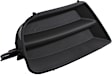 Front, Driver Side Fog Light Cover, Black