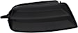 Front, Driver Side Fog Light Cover, Black