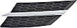 Driver Side Grille, Textured Black, 4 Cyl., 2.5L Engine, CAPA CERTIFIED