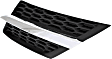 Driver Side Grille, Textured Black, 4 Cyl., 2.5L Engine, CAPA CERTIFIED