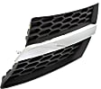 Driver Side Grille, Textured Black, 4 Cyl., 2.5L Engine, CAPA CERTIFIED