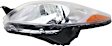 Driver Side Halogen Headlight, Without bulb(s), OE Replacement, Hatchback, CAPA Certified