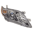 Passenger Side Headlight, with Bulb, Halogen, SE Model, USA Built Vehicle, CAPA CERTIFIED