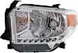 Driver Side Headlight, with Bulb, Halogen, SR/SR5/Limited Models, with Level Adjuster, CAPA CERTIFIED