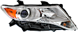 Passenger Side Headlight, with Bulb, HID/Xenon, with HID bulb and ballast