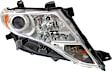 Passenger Side Headlight, with Bulb, HID/Xenon, with HID bulb and ballast