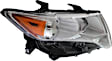 Passenger Side Headlight, with Bulb, HID/Xenon, with HID bulb and ballast