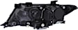 Passenger Side Headlight, with Bulb, HID/Xenon, with HID bulb and ballast