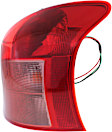 Passenger Side Tail Light, With bulb(s), Halogen, Clear and Red Lens